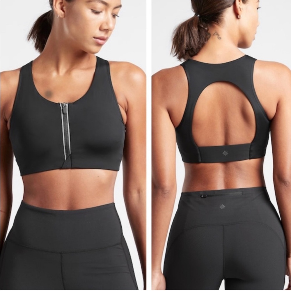 Athleta Zip Along Bra